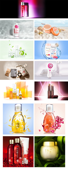 化妝品精修與調(diào)性圖設計 文具用品中的美學跨界應用